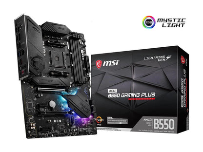 MPG B550 GAMING plus Desktop Motherboard