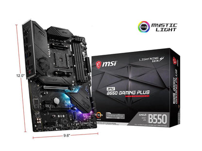 MPG B550 GAMING plus Desktop Motherboard
